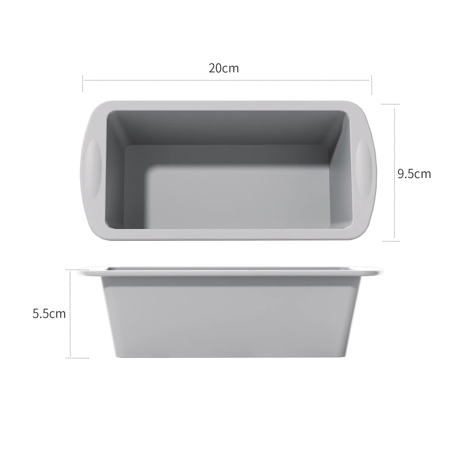 Food Grade Silicone Loaf Pan Nonstick Baking Cake Mould