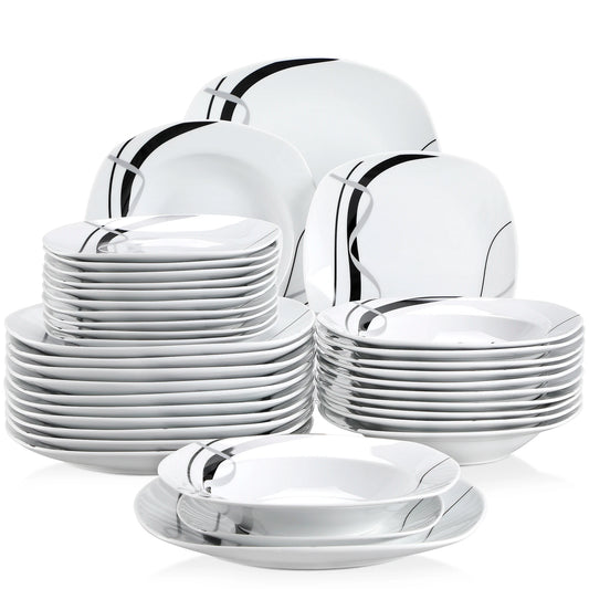 Malacasa Fiona Porcelain Dinnerware Set