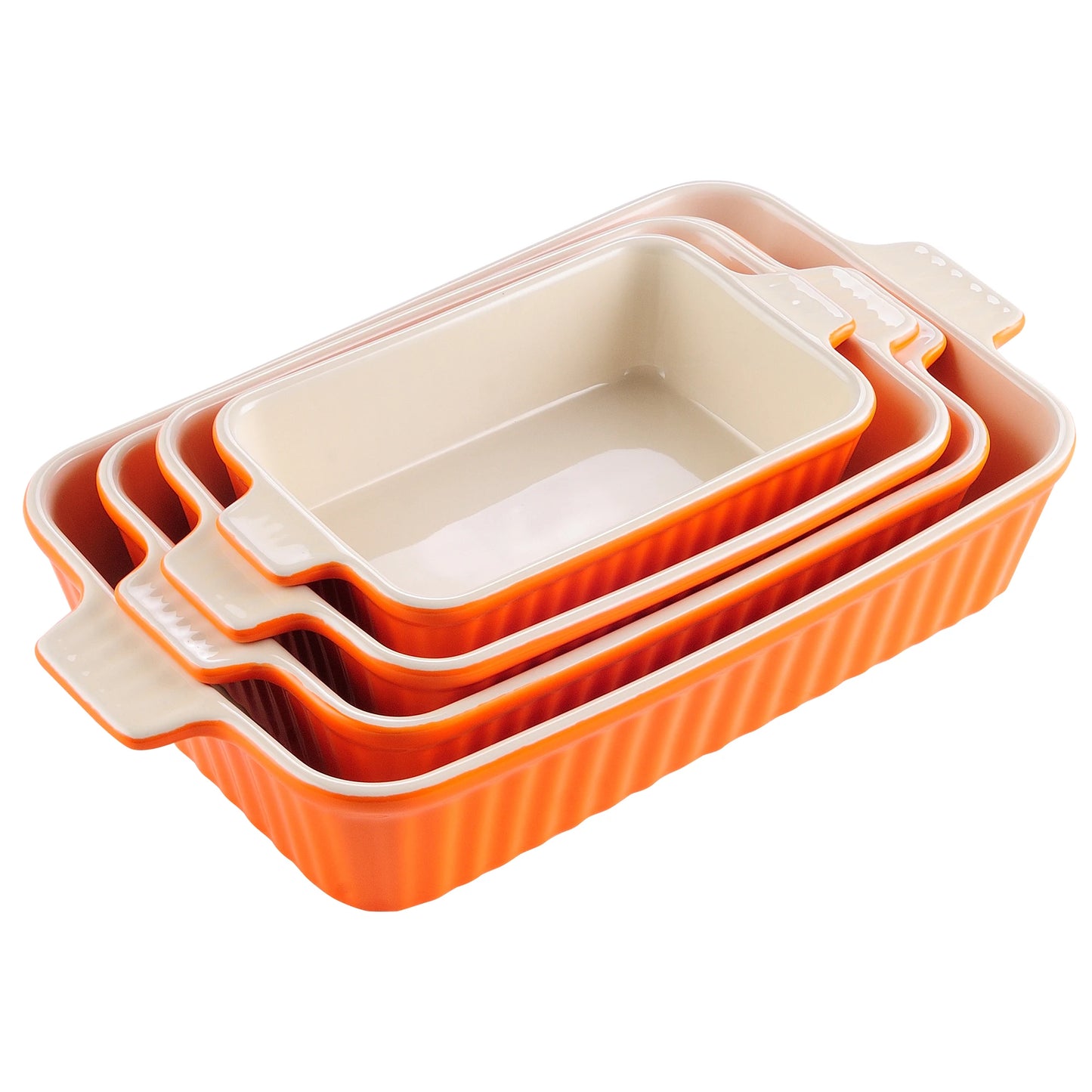 Malacasa Premium Ceramic Baking Dish Set