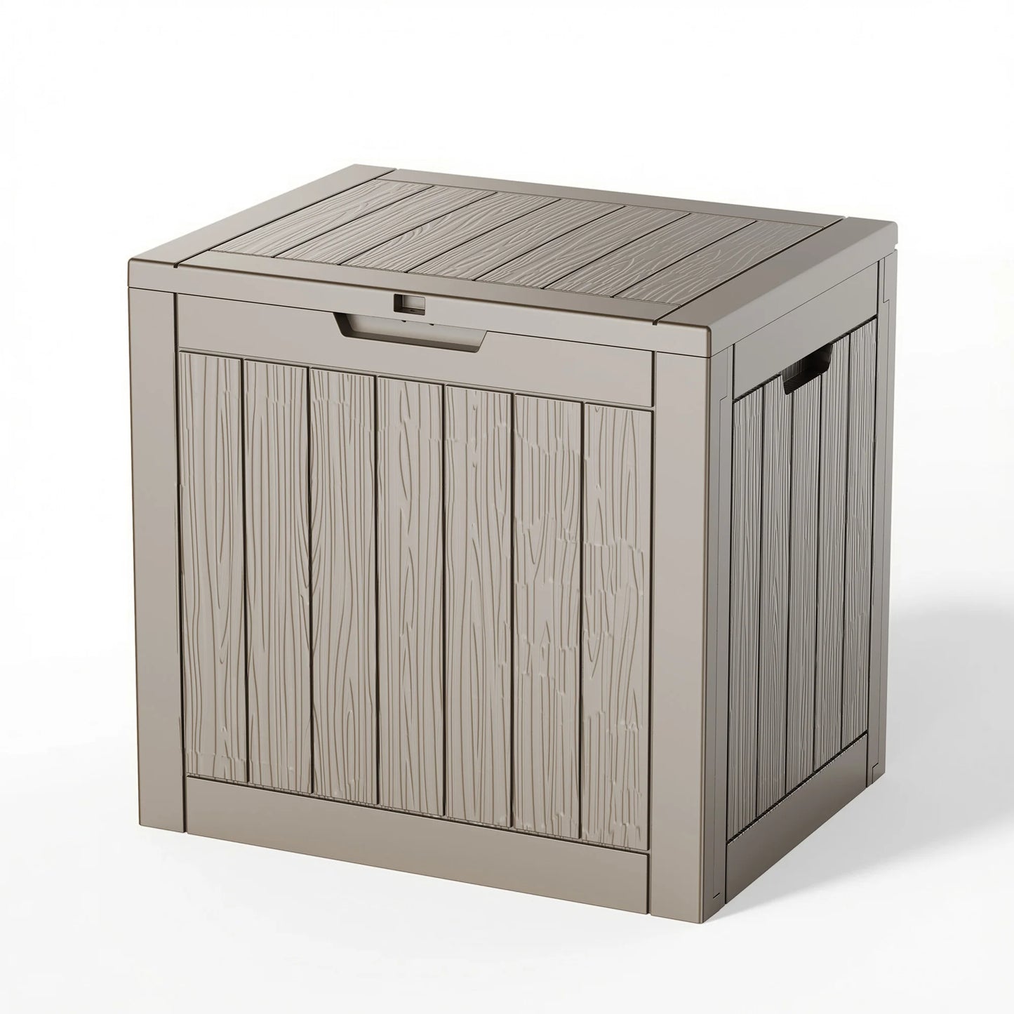 Lockable Resin Outdoor Deck Box Waterproof Storage