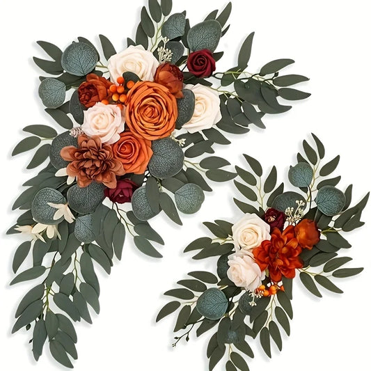 Artificial Wedding Arch Floral Swags for Ceremony