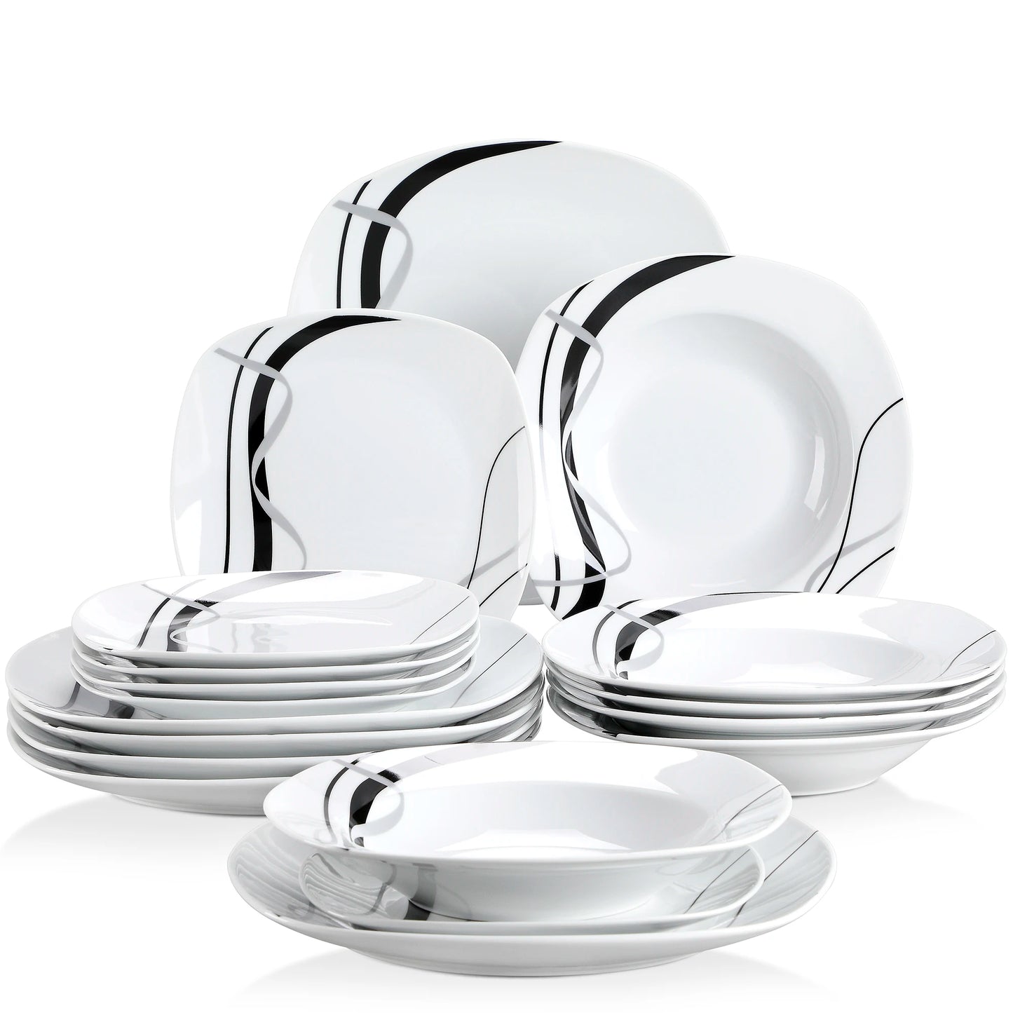 Malacasa Fiona Porcelain Dinnerware Set