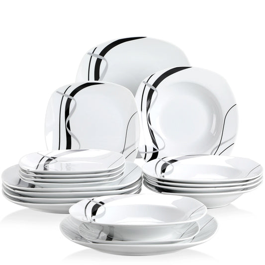 Malacasa Fiona Porcelain Dinnerware Set
