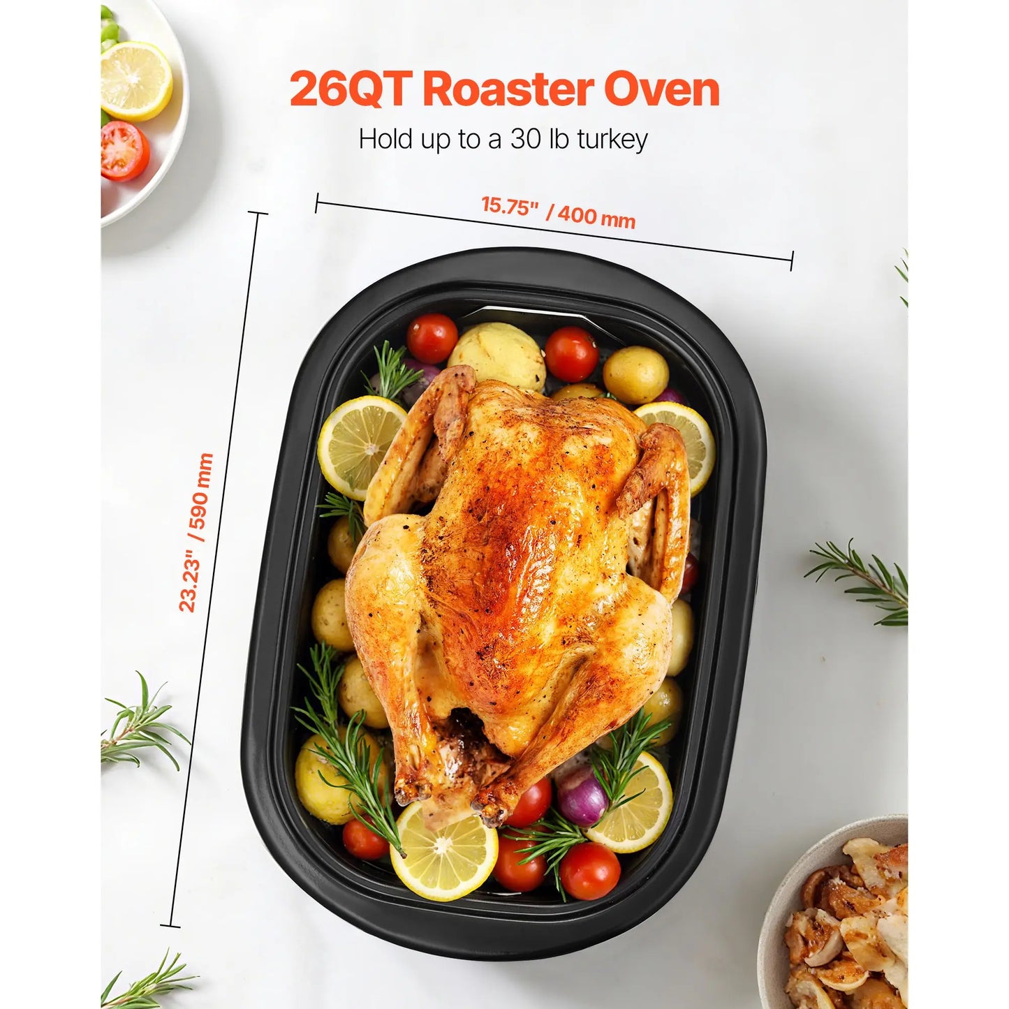 Electric Roaster Oven With Temperature Control