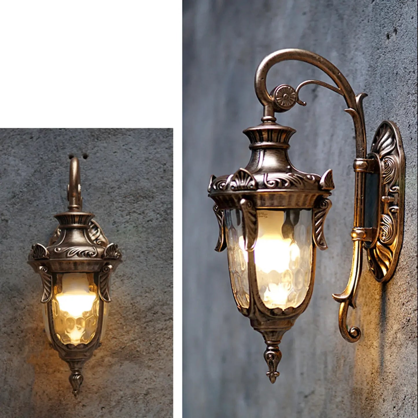 Bymaocar Waterproof Die-Cast Aluminum Outdoor Wall Sconce