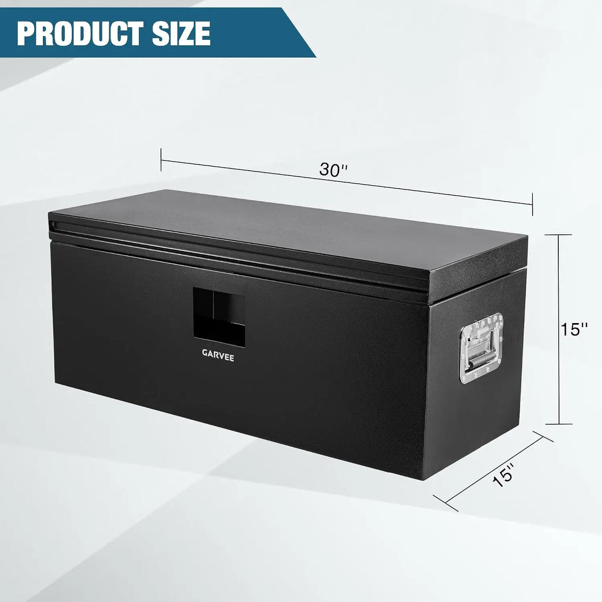 Garvee Steel Truck Bed Tool Box Storage Organizer