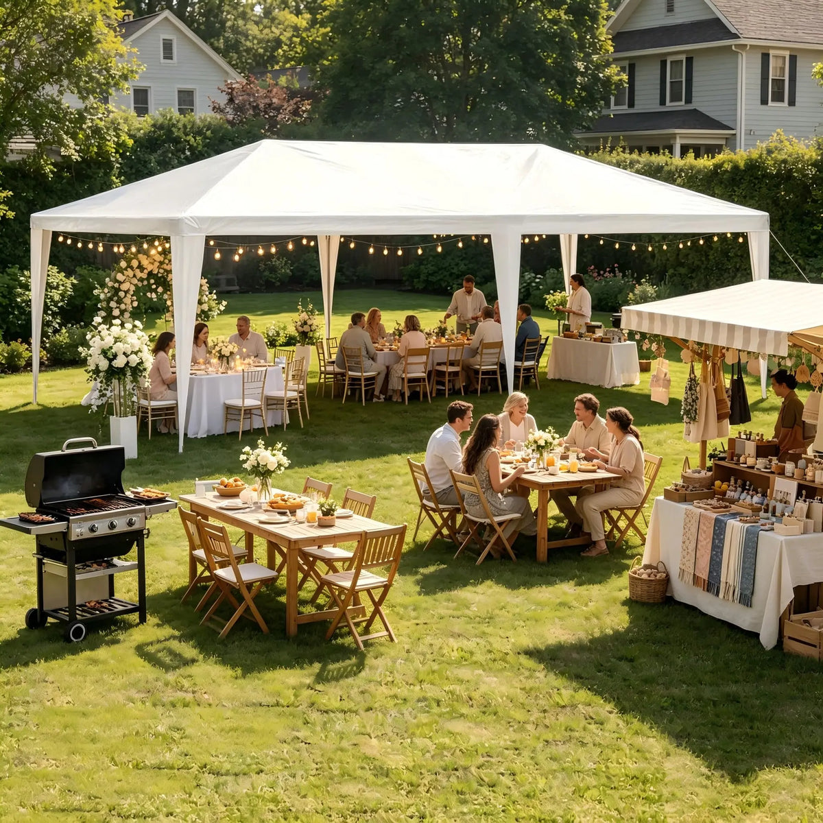 Heavy Duty Waterproof Canopy Tent For Outdoor Events