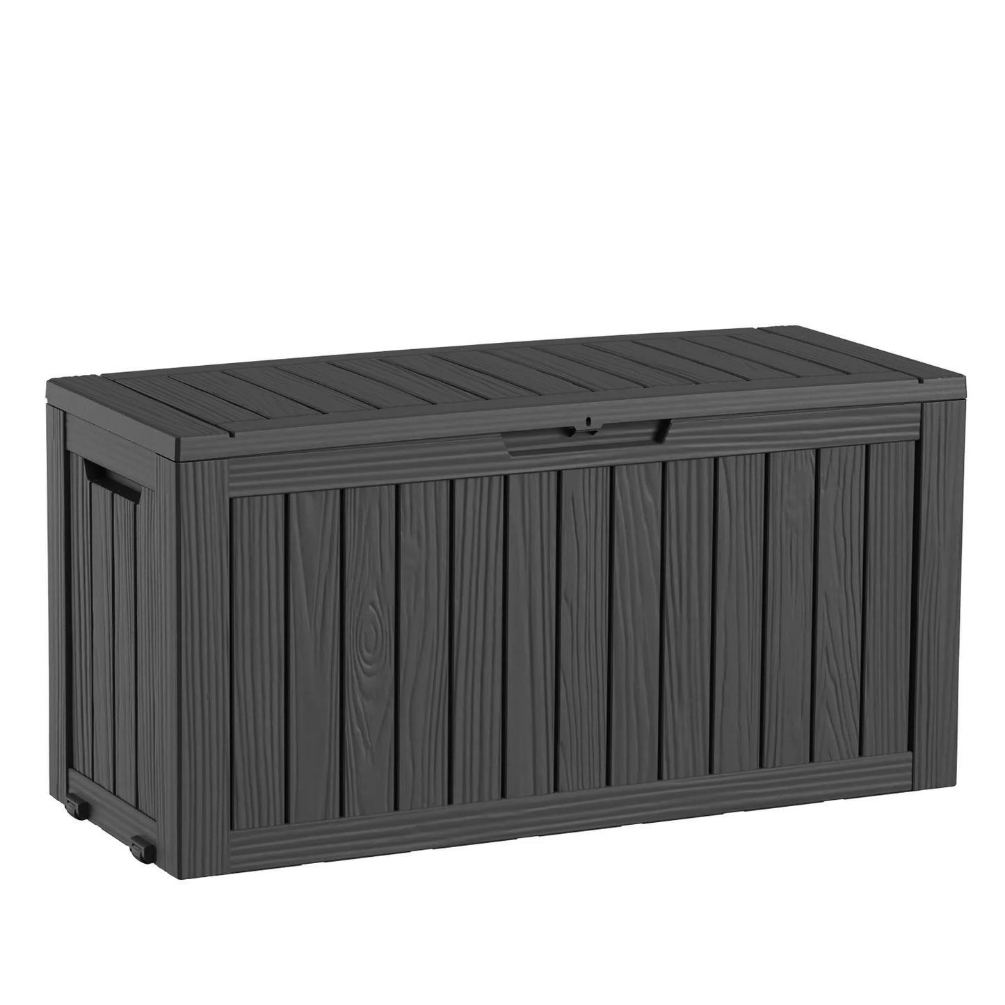 Outdoor Waterproof Storage Box With Wheels Lockable Lid