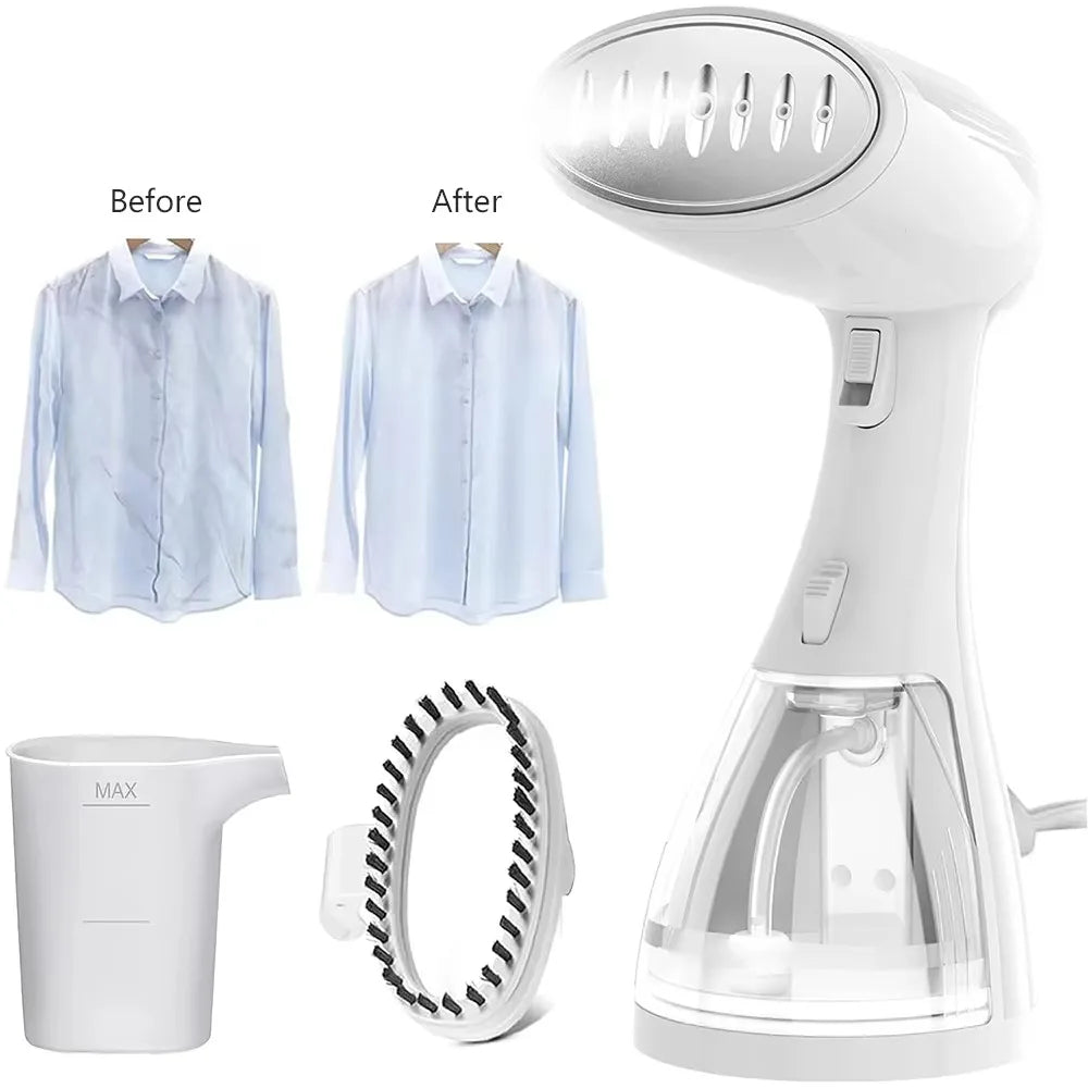 Handheld 1500W Steamer Portable Travel Garment Brush
