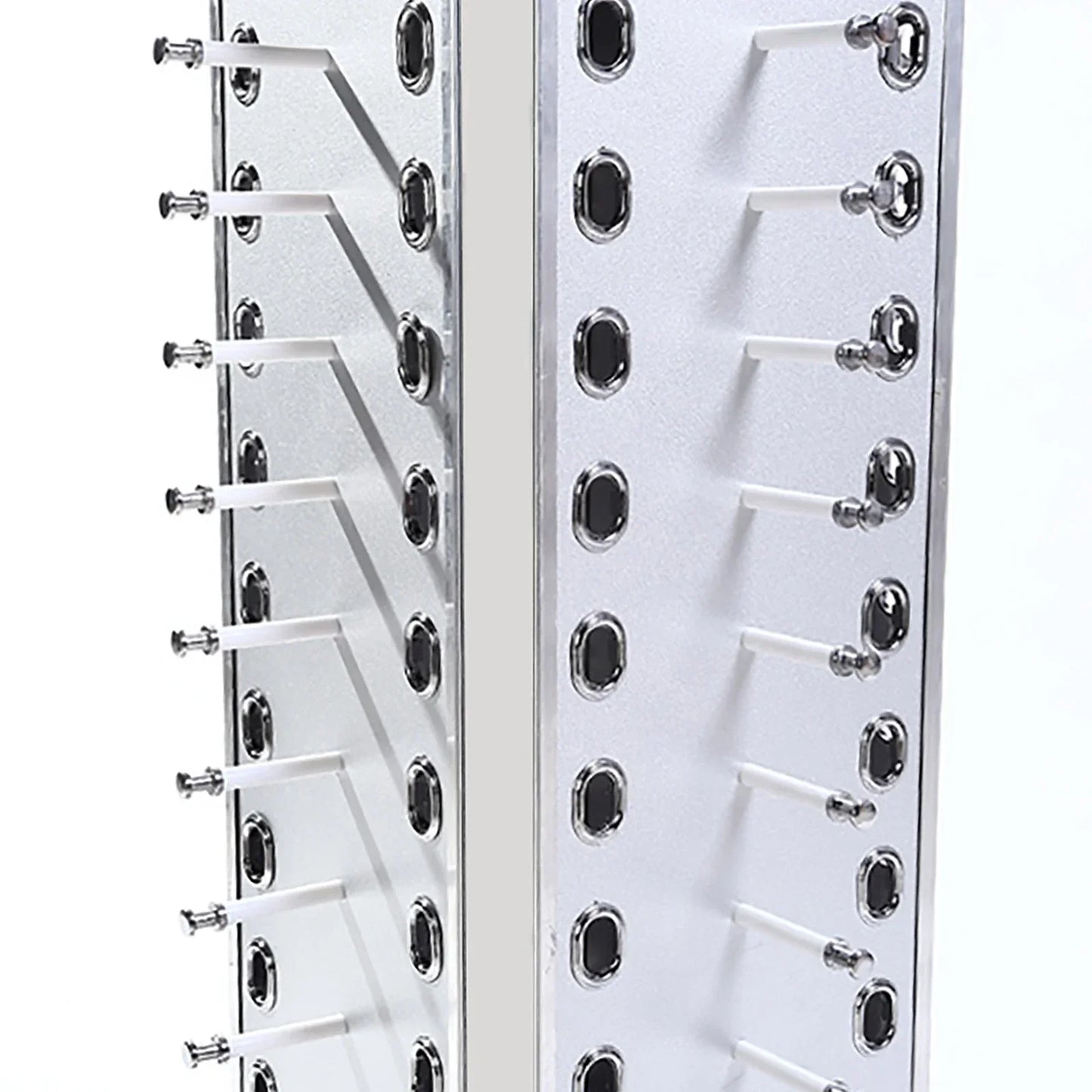 44 Pairs Sunglasses Organizer Holder.  Glasses Display Stand.   Rack 360° Rotating with Mirror. For Home, Shop , Exhibition Display