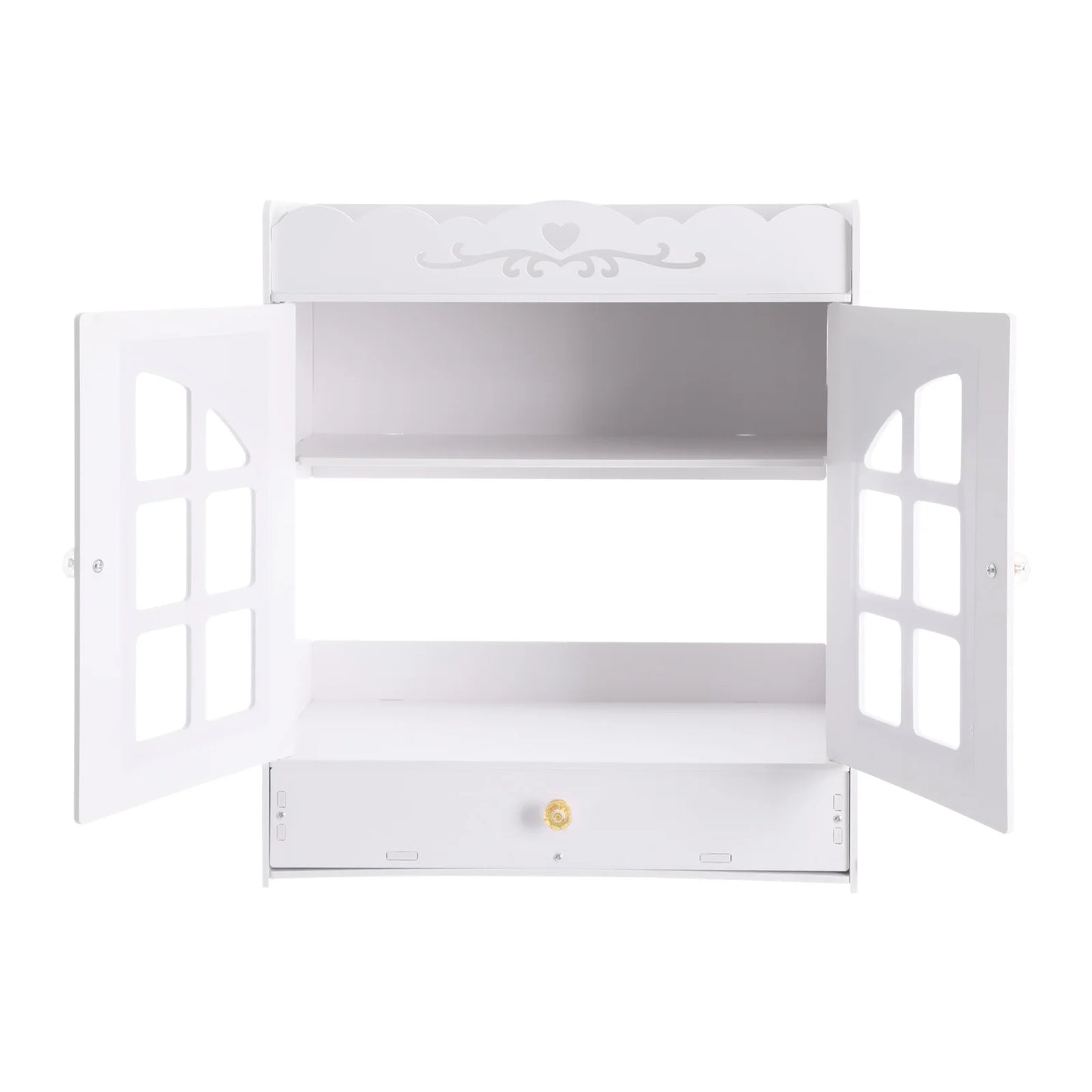 Bymaocar Bathroom Over Toilet Storage Cabinet Wall Mounted