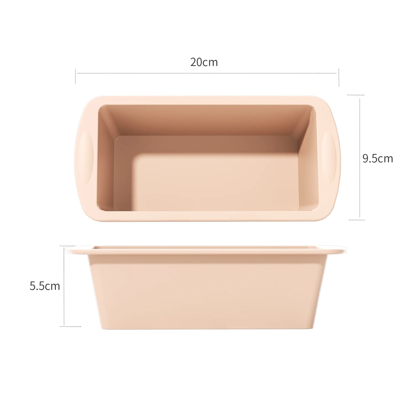 Food Grade Silicone Loaf Pan Nonstick Baking Cake Mould