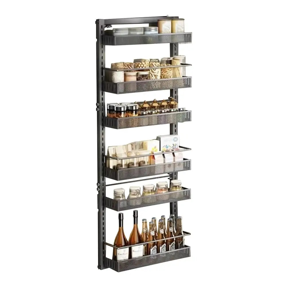 Adjustable Over Door Pantry Storage Organizer