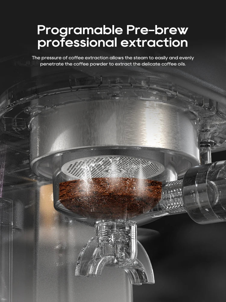 HiBREW 20 Bar Semi Automatic Espresso Coffee Machine