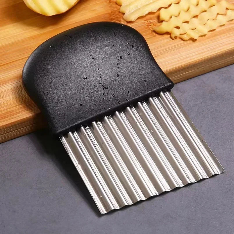Stainless Steel Wave Knife For Potatoes And Vegetables