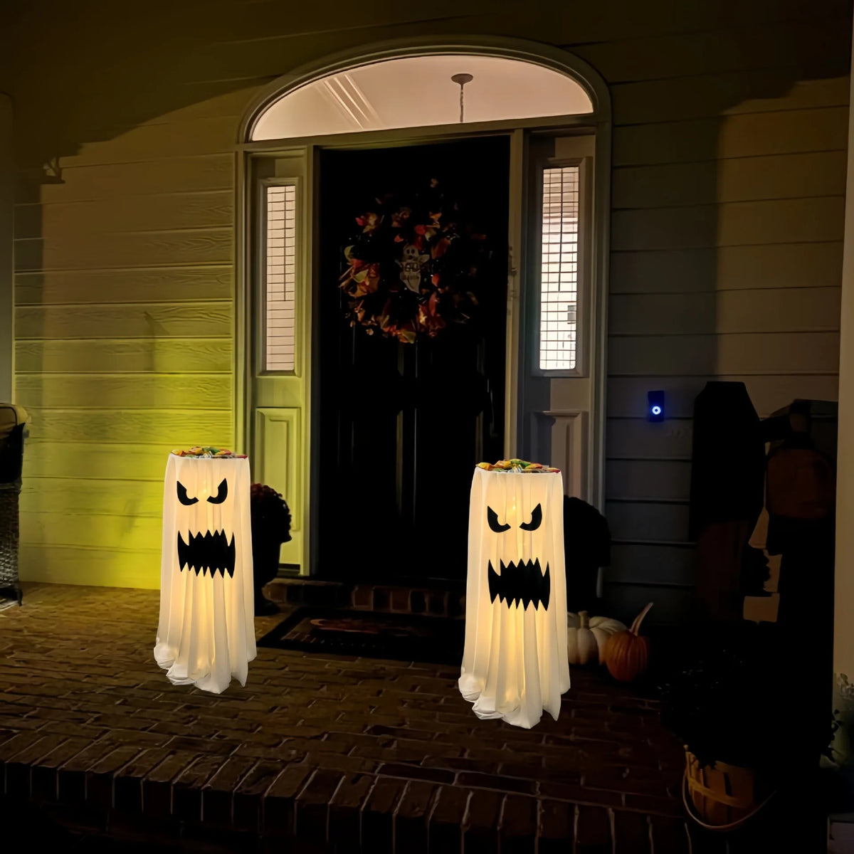 Halloween Ghost Candy Holder for Outdoor Decor