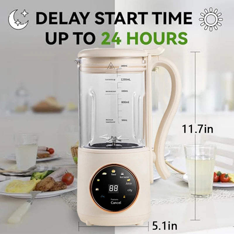 Automatic Soy Milk Maker And Blender With Timer