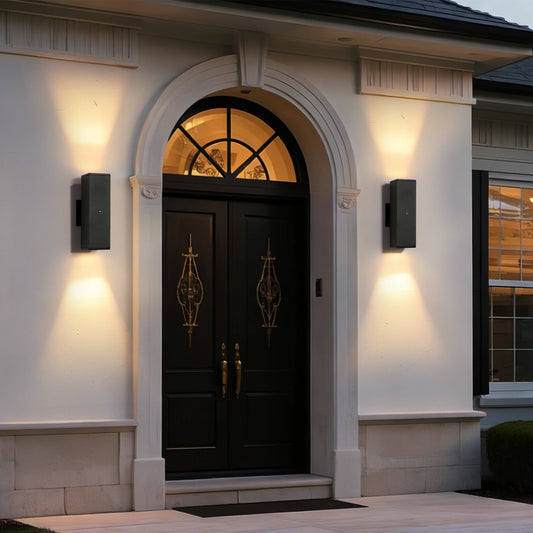 Arlgsite Motion Sensor Outdoor Wall Lights 2 Pack