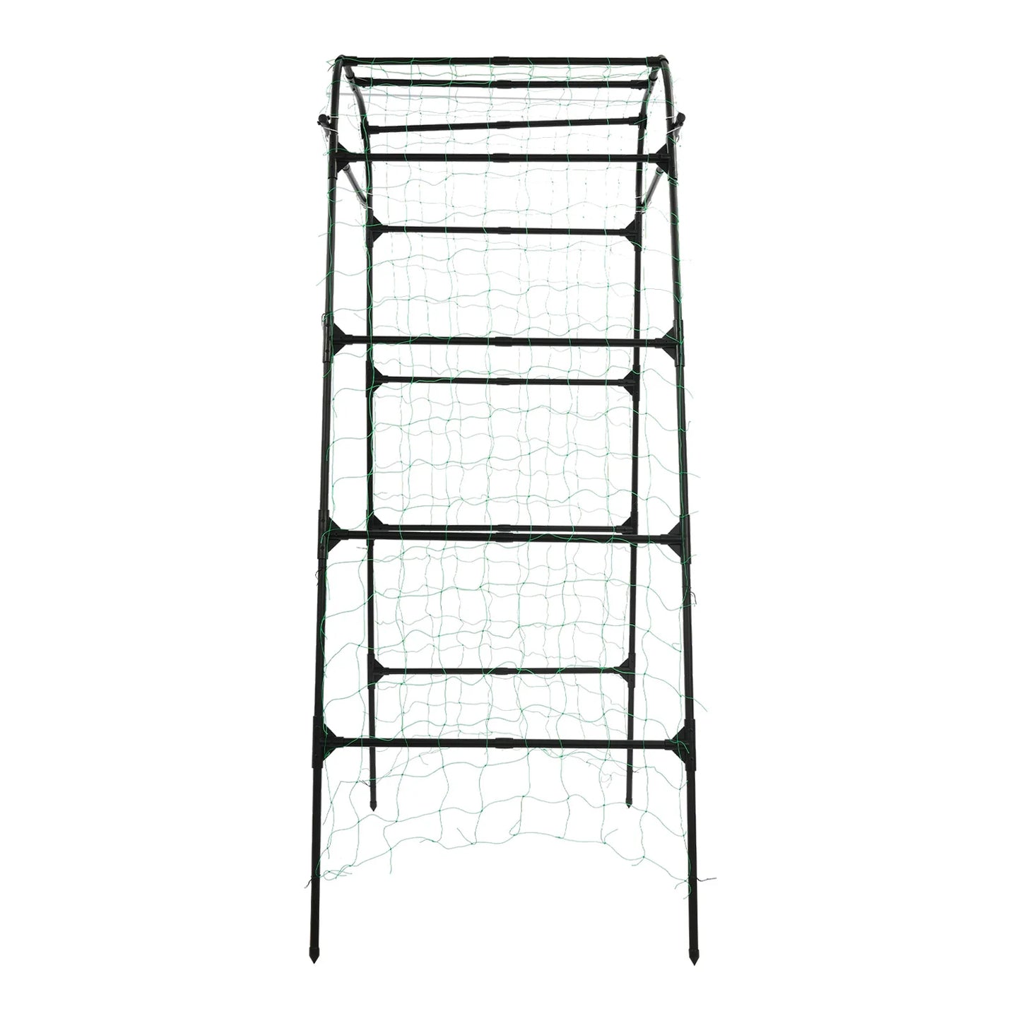 Metal Garden Arch Trellis 80*90*210CM Vegetable Plant Climbing Frame for Wedding Party Climbing Plant Outdoor Indoor