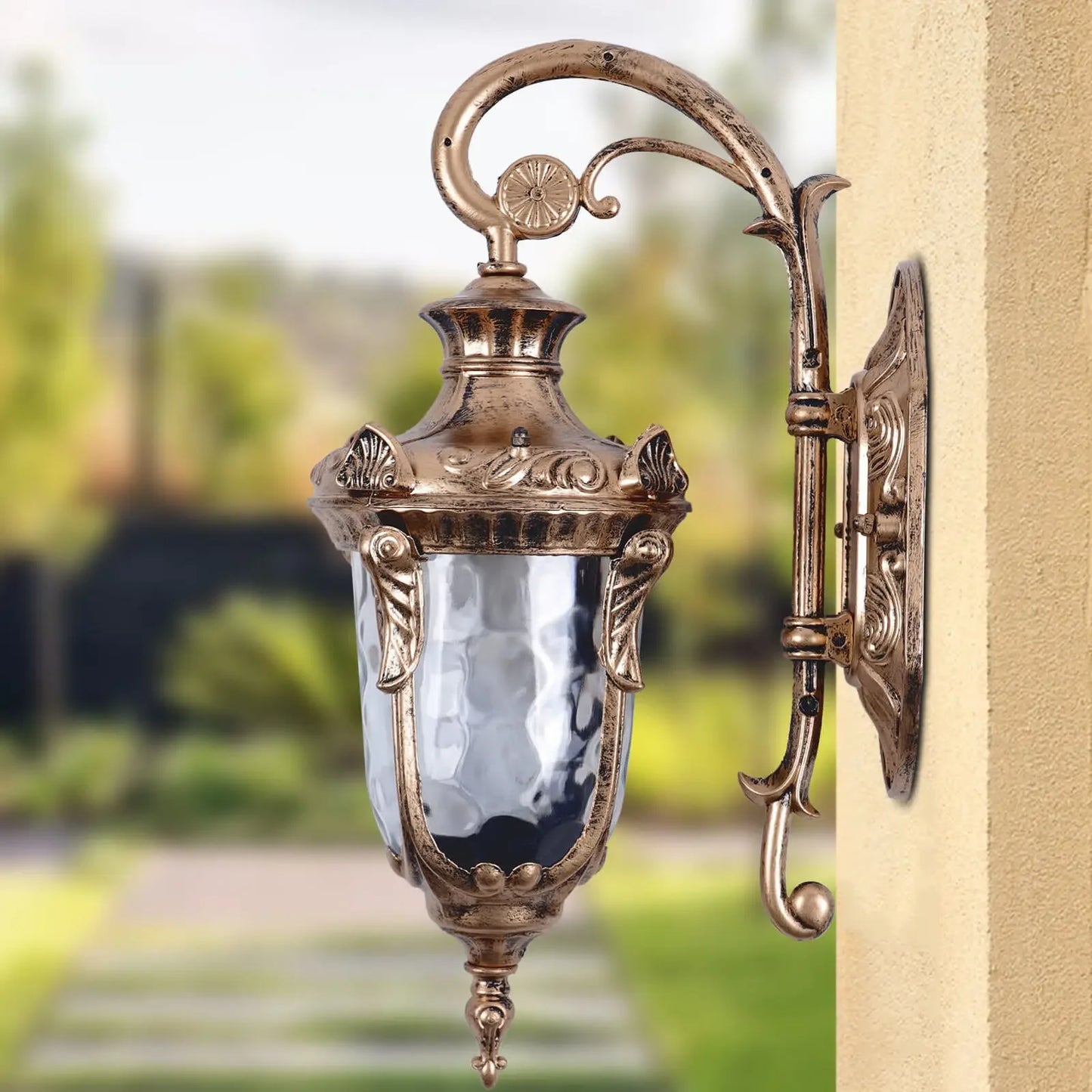 Bymaocar Waterproof Die-Cast Aluminum Outdoor Wall Sconce