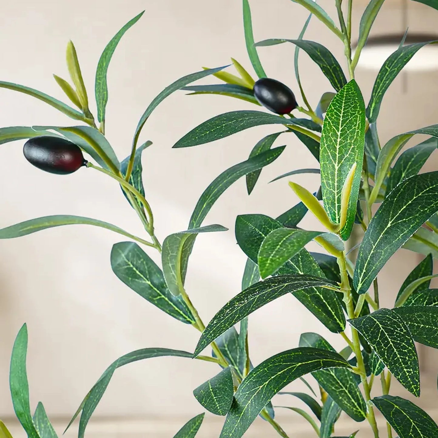 Olitree Artificial Olive Tree With Decorative Planter