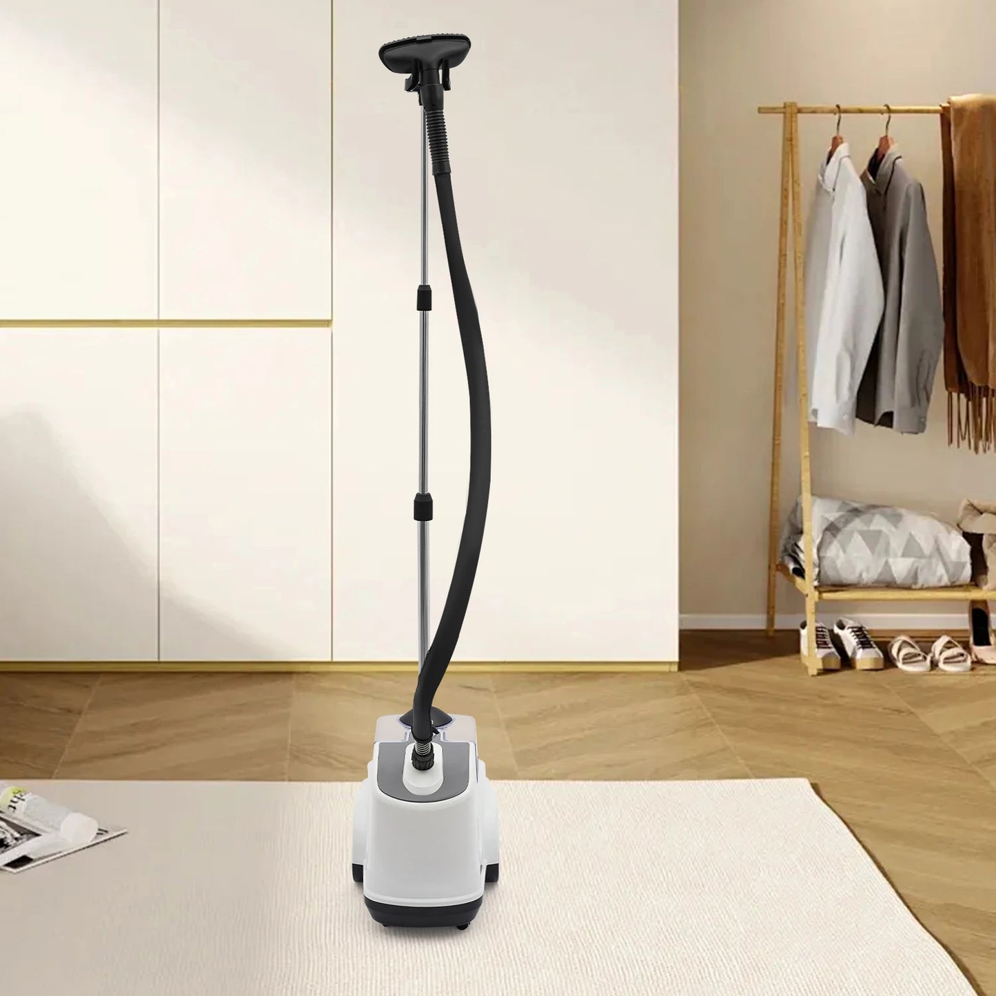 1500W Floor Standing Garment Steamer With Fast Heating