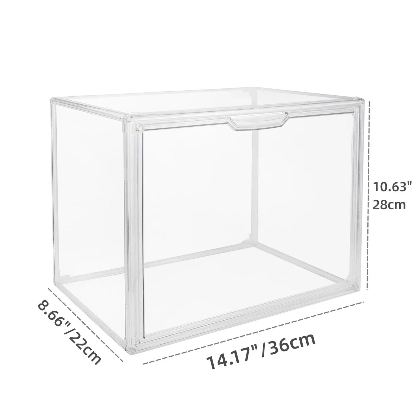 Clear Acrylic Display Case For Figures And Toys
