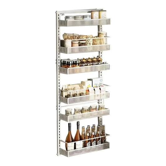 Adjustable Over Door Pantry Storage Organizer