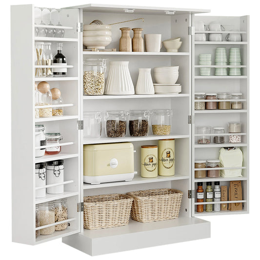 HOMCOM Modern Freestanding Storage Cabinet With Shelves