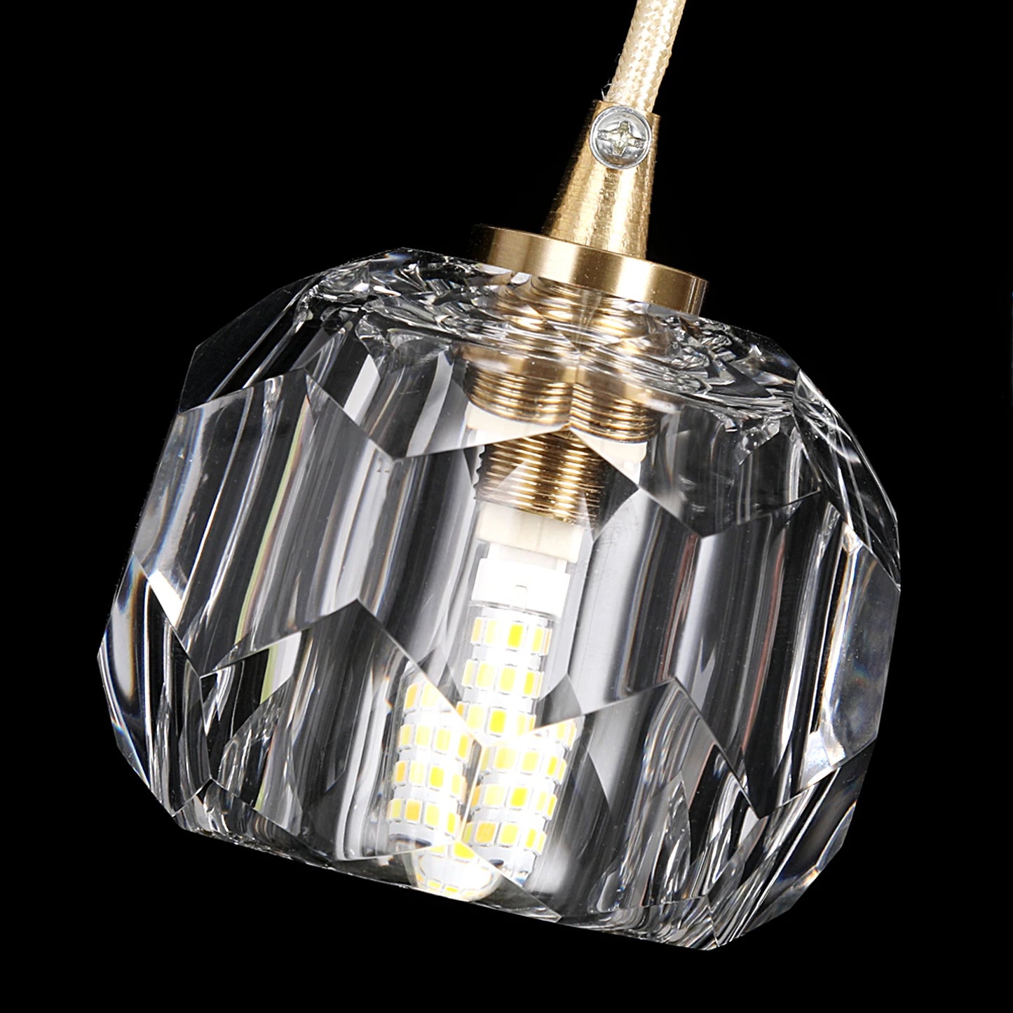 Crystal Ball Led Modern Cluster Chandelier Pendant Light Home Decor Ceiling Lamp Luxury Lustres Living Dining Room Stair Fixture