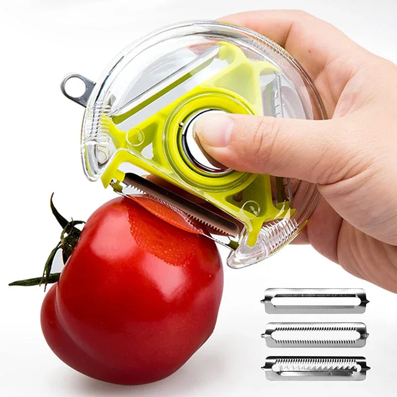 3 In 1 Vegetable Peeler Slicer And Grater