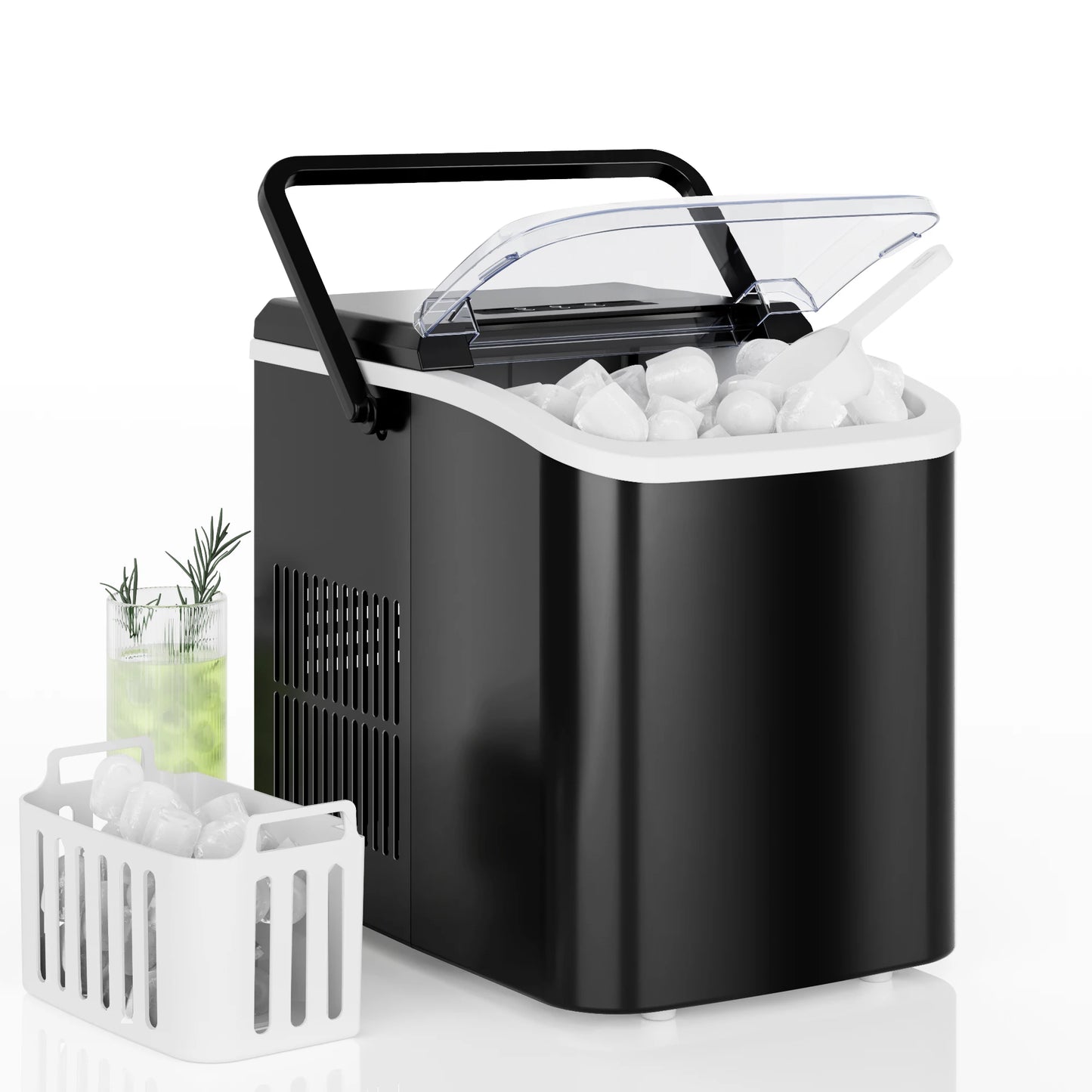 Portable Countertop Ice Maker For Bullet Ice