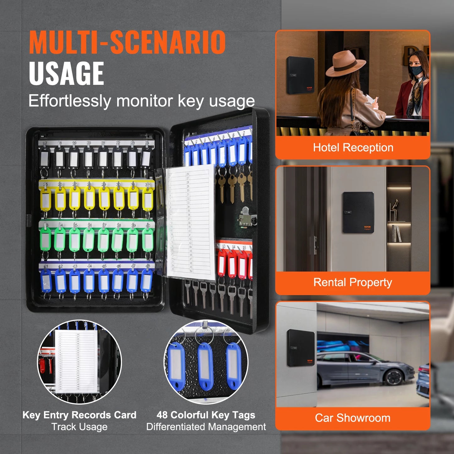 SucceBuy 48 Position Security Key Box