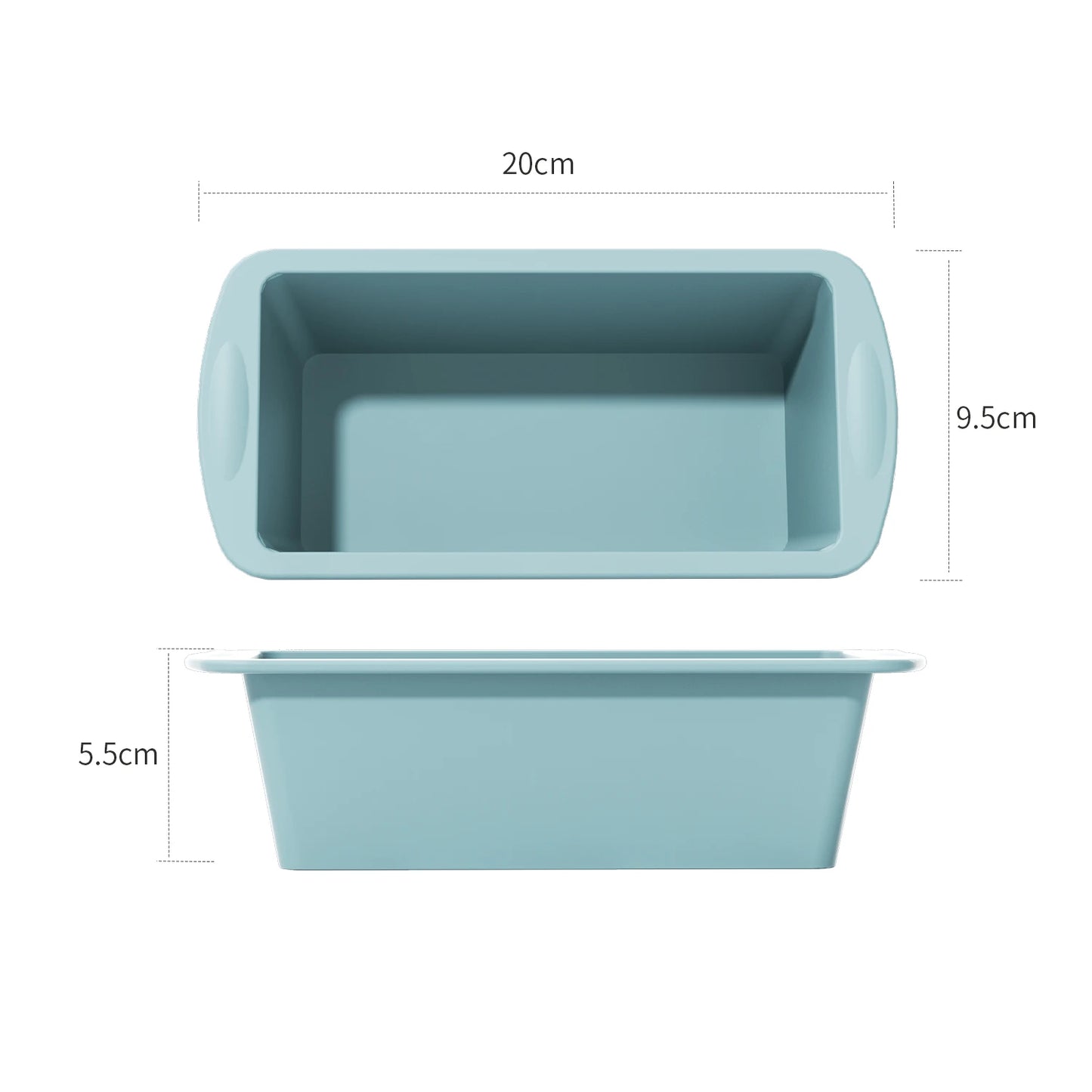 Food Grade Silicone Loaf Pan Nonstick Baking Cake Mould