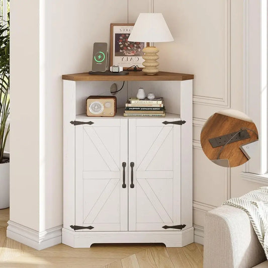 Versatile Charging Station Cabinet for Home Storage